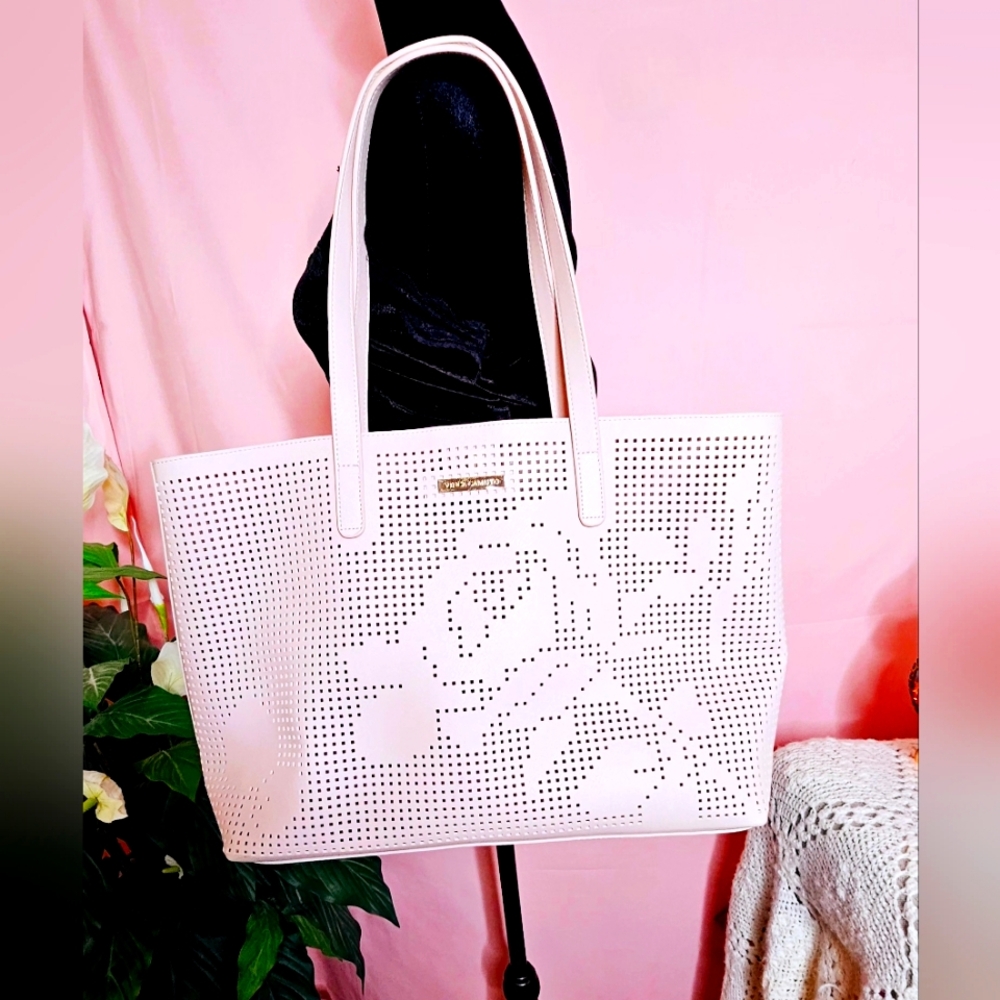 Vince Camuto large tote bag in Shade Betwewn pink and beige. 👜🛍️🌸